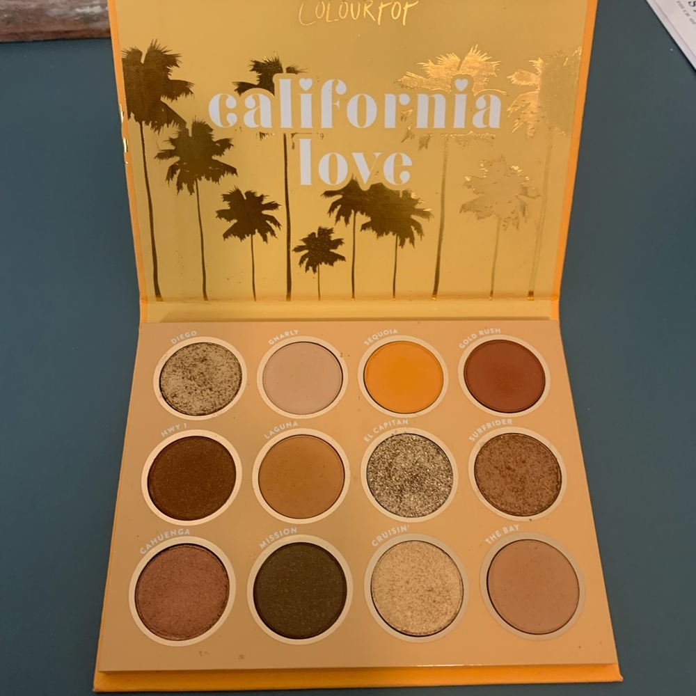 Colourpop California Love Eyeshadow Palette